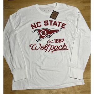 NWT Men's NC State Wolfpack Graphic Long Sleeve Pendant T Shirt Medium NWT‎